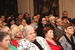 1196th Liszt Evening. Audiencje - the Silesian Piast Dynasty Castle in Brzeg, 27th Feb 2016.  Photo by Tomasz Dragan